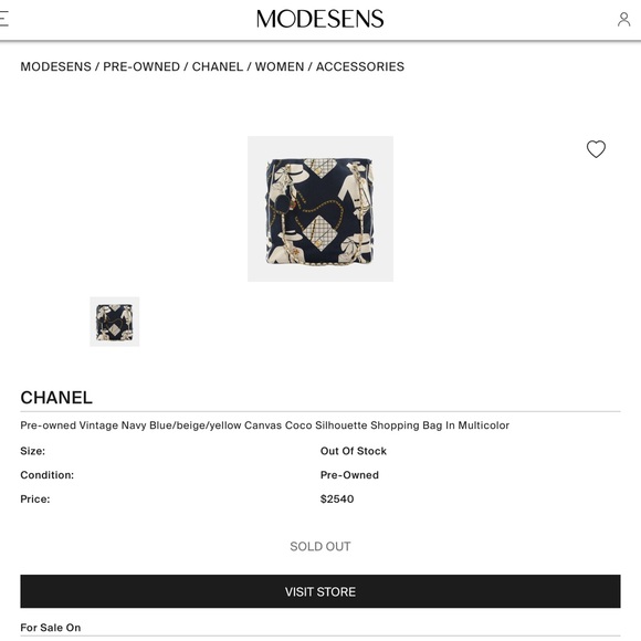 Chanel coco silhouette tote bag - Picture 13 of 13